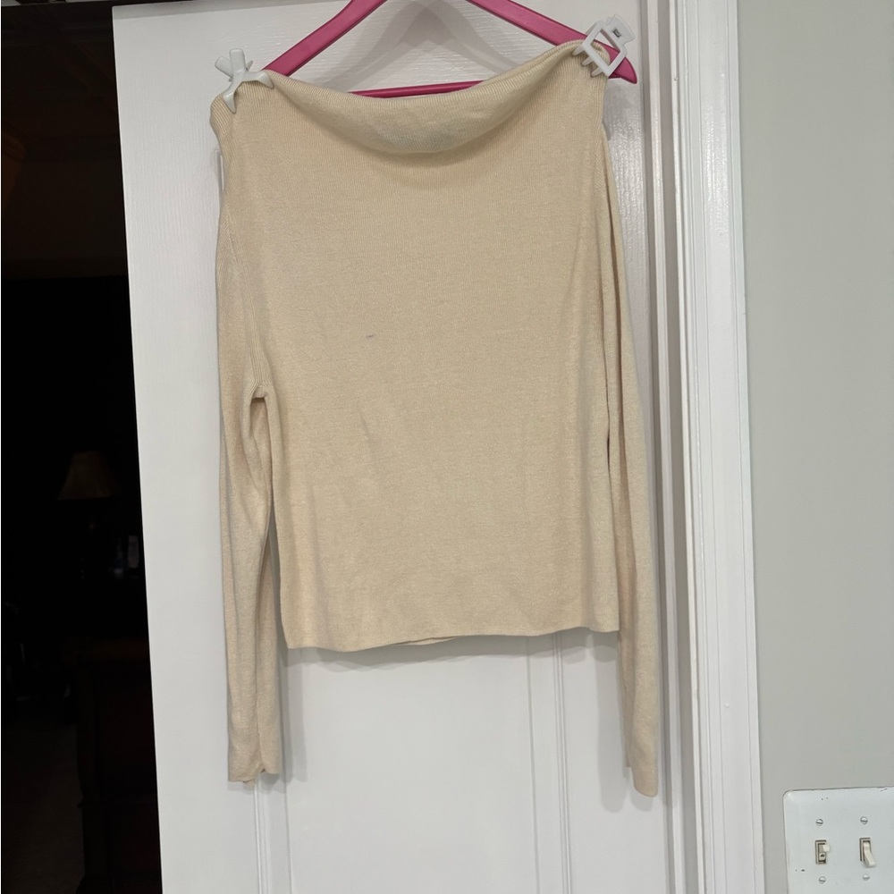 Moda International off the shoulder sweater